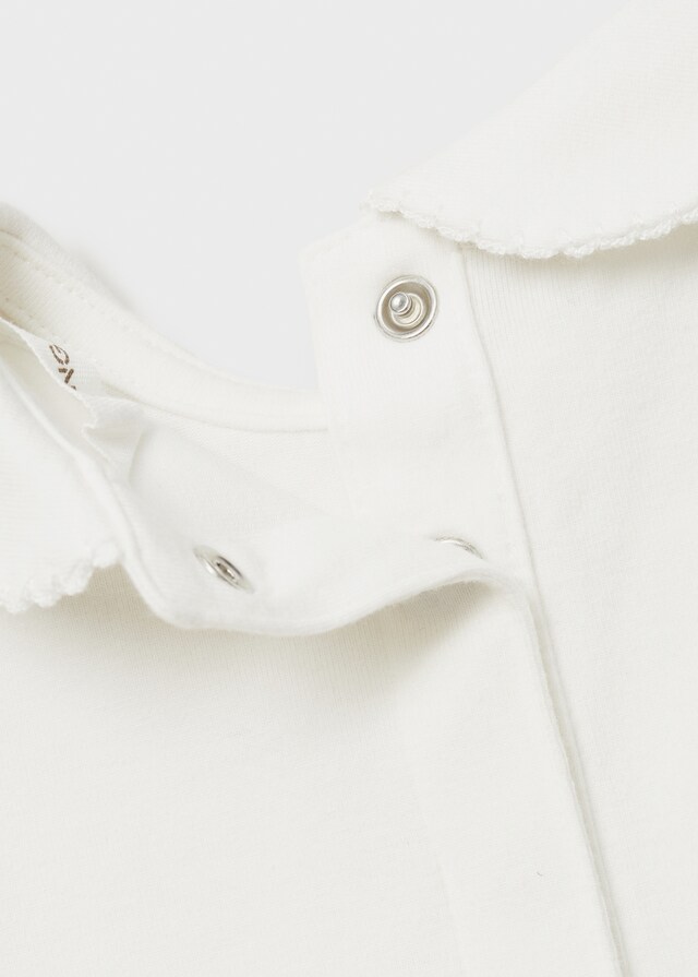 Mango Body Algodón Cuello Bebé