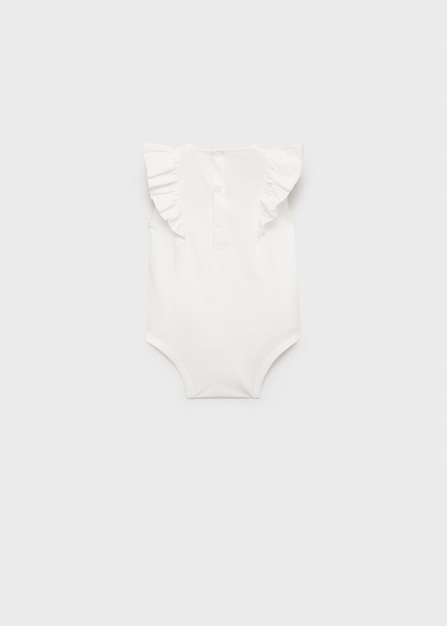 Mango Body Algodón Volantes