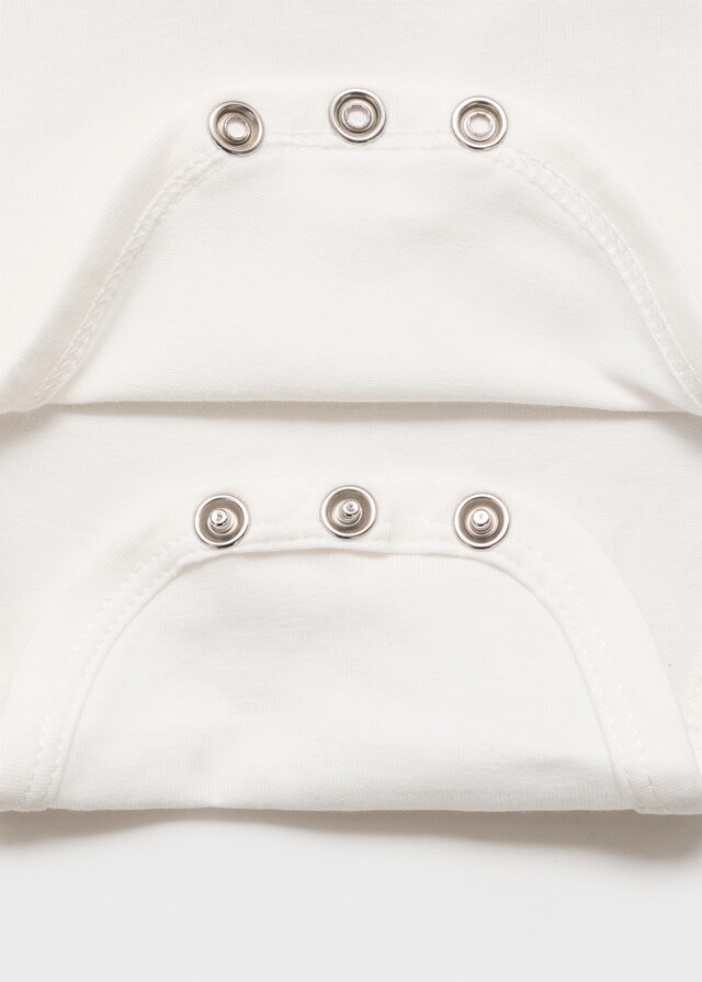 Mango Body Cuello Babydoll Bordado