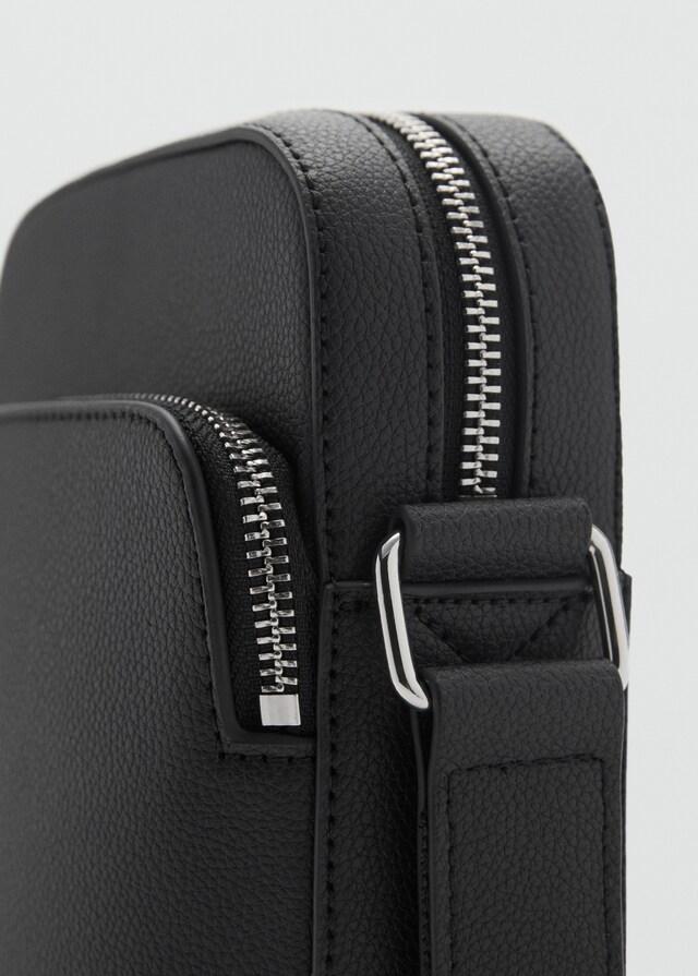 Mango Bolso Bandolera Efecto Piel Abatanada