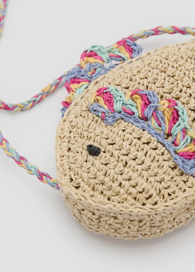 Mango Bolso Cesta Pez