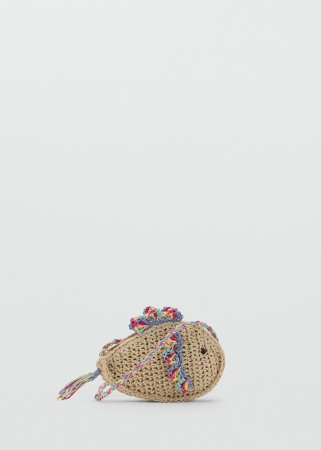Mango Bolso Cesta Pez