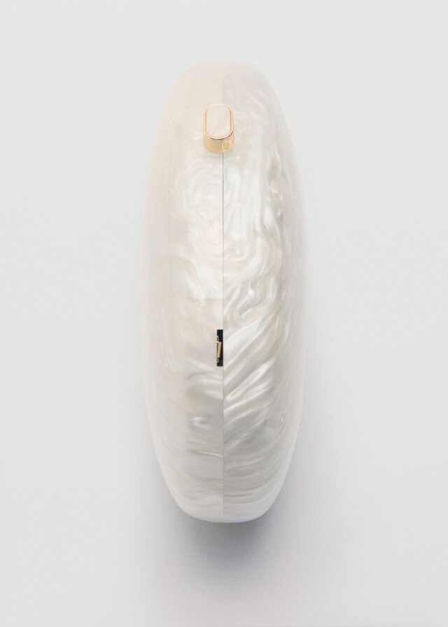 Mango Bolso Clutch Ovalado