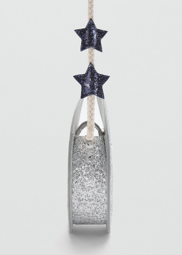 Mango Bolso Luna Purpurina