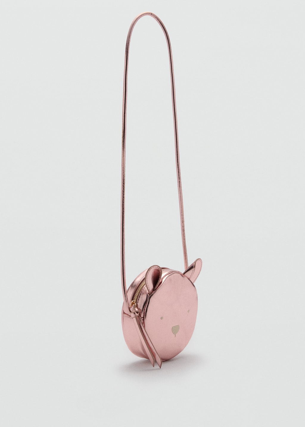 Mango Bolso osito metalizado
