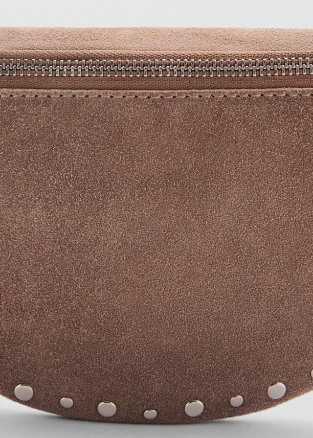 Mango Bolso Piel Tachuelas