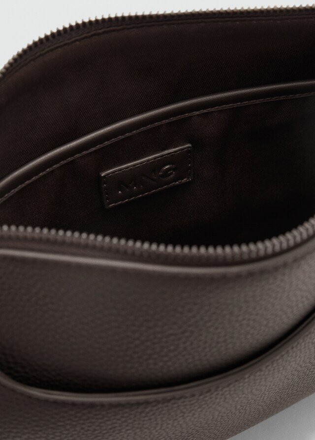 Mango Bolso Sobre Abatanado