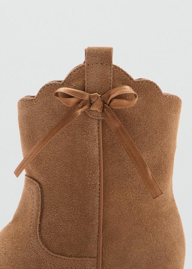 Mango Botín Piel Cowboy