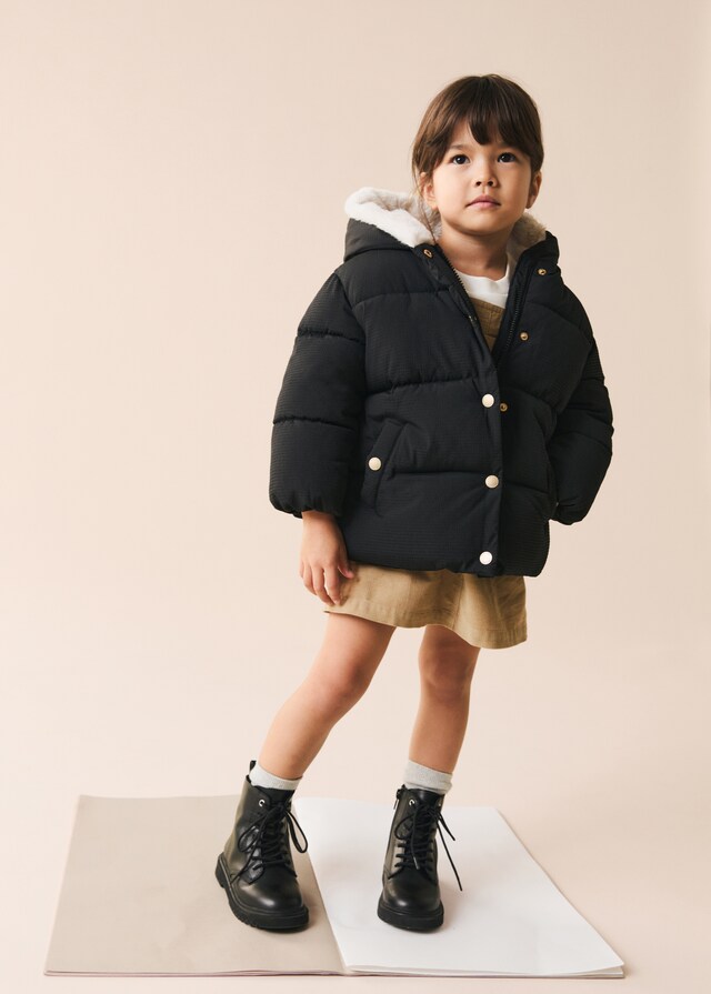 Mango Botines Piel Cordones