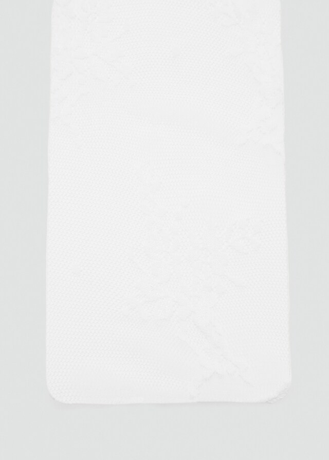 Mango Calcetines Diseño Encaje