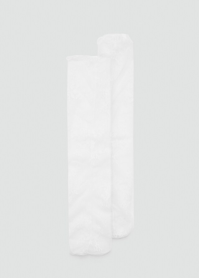 Mango Calcetines Diseño Encaje