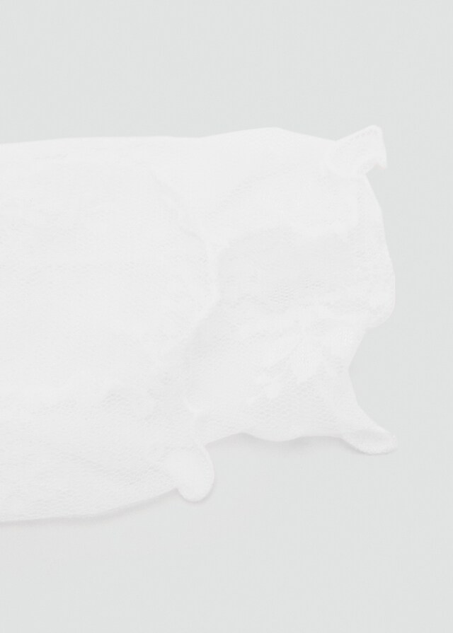 Mango Calcetines Diseño Encaje