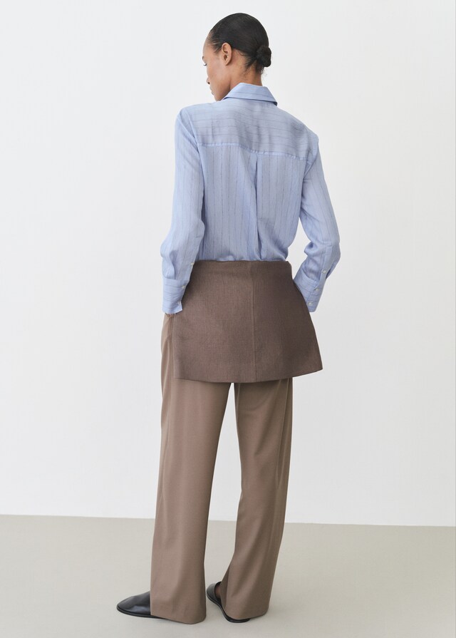 Mango Camisa Estampado Rayas