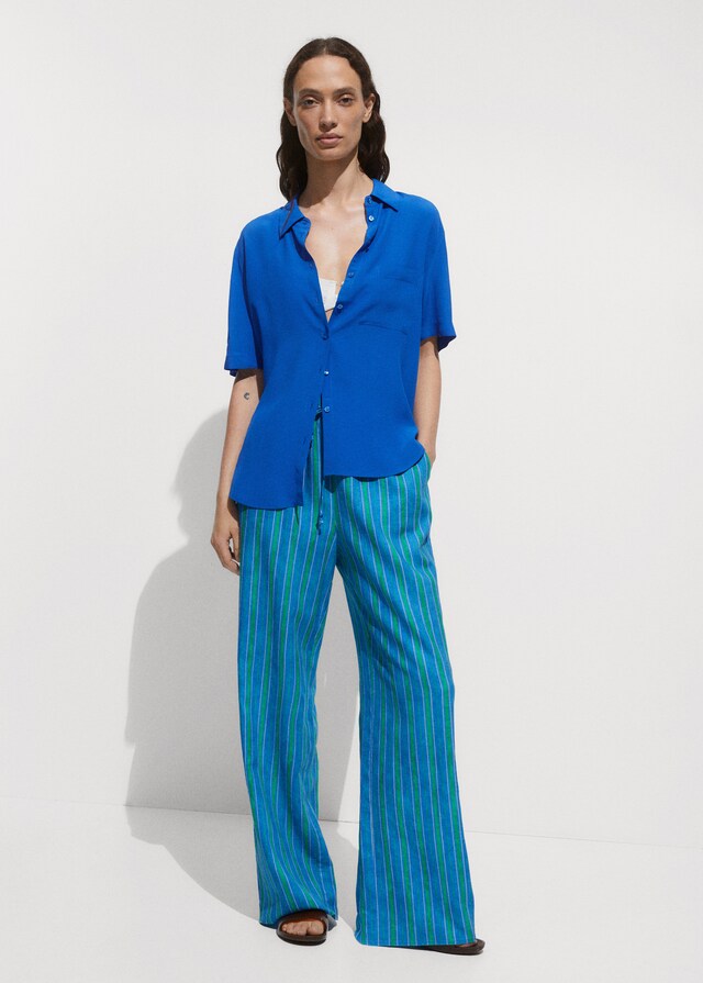 Mango Camisa Manga Corta