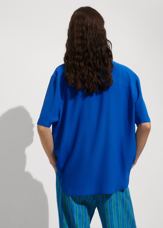 Mango Camisa Manga Corta