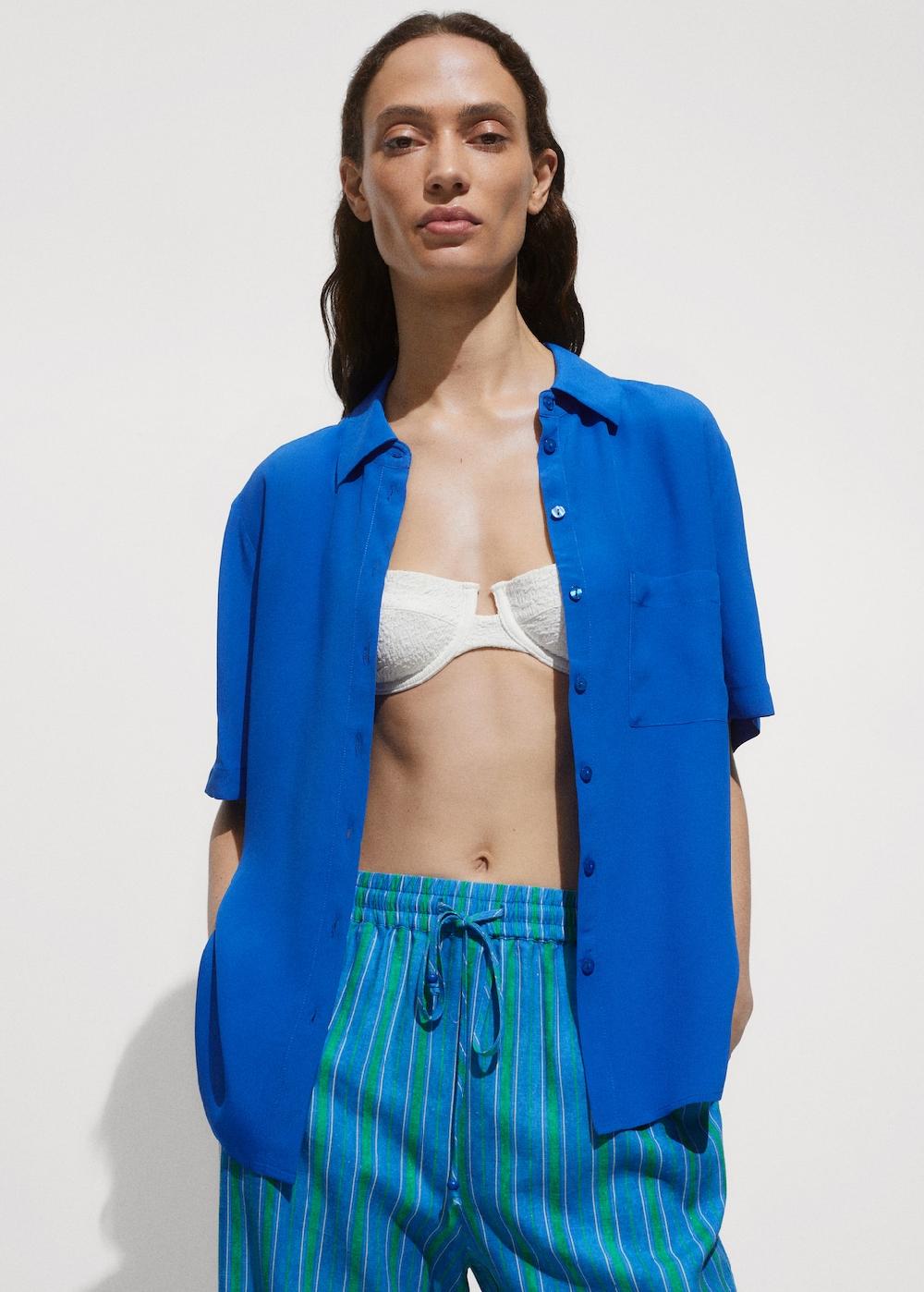 Mango Camisa manga corta