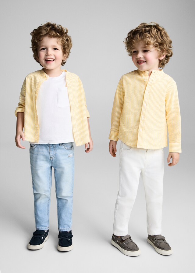 Mango Camisa Mil Rayas