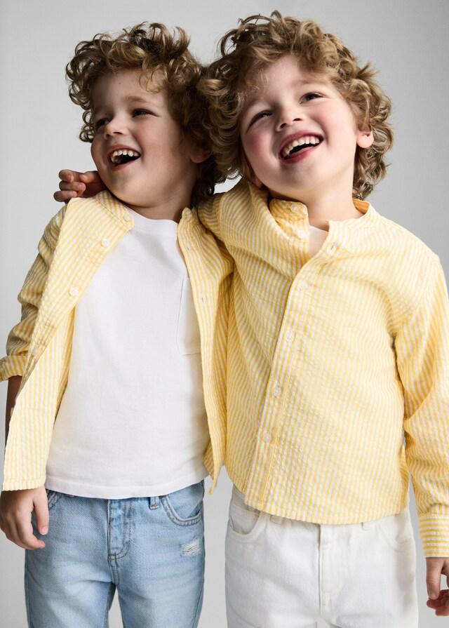 Mango Camisa Mil Rayas