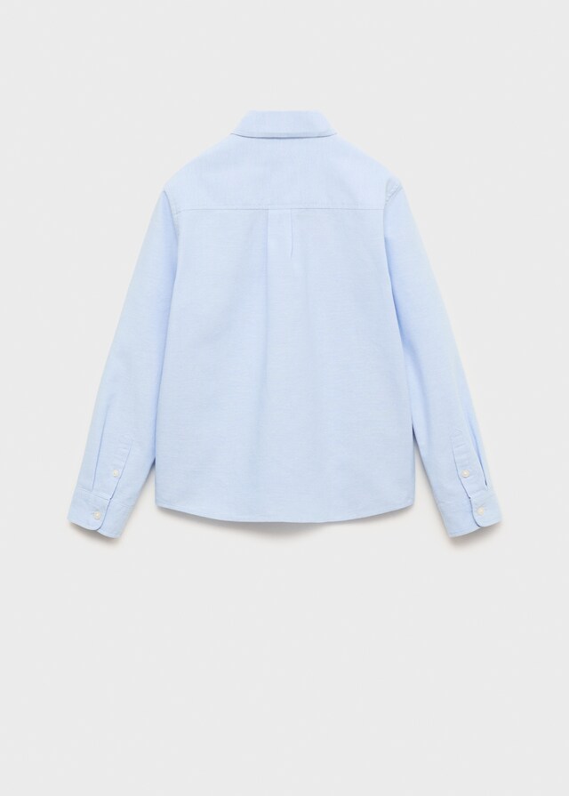 Mango Camisa Oxford 100% Algodón