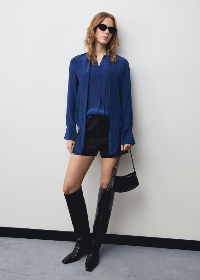 Mango Camisa Satinada Lazada