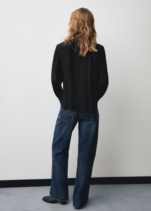 Mango Camisa Satinada Lazada