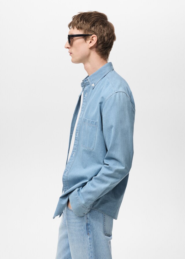 Mango Camisa Vaquera Regular Fit