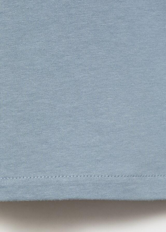 Mango Camiseta Algodón Dibujo Relieve