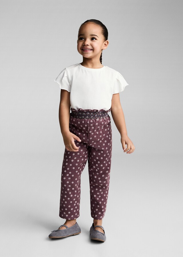 Mango Camiseta Algodón Manga Corta