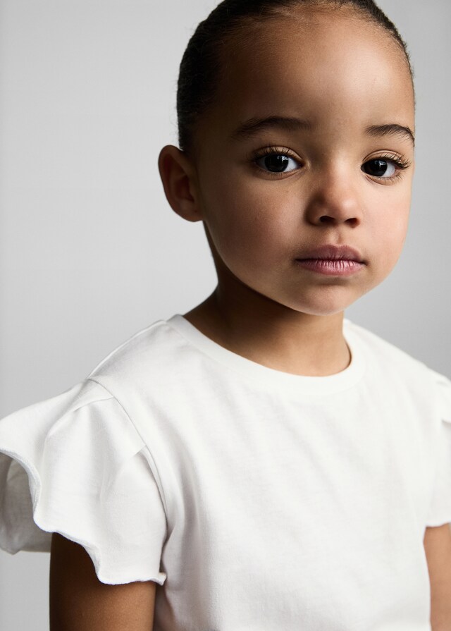 Mango Camiseta Algodón Manga Corta