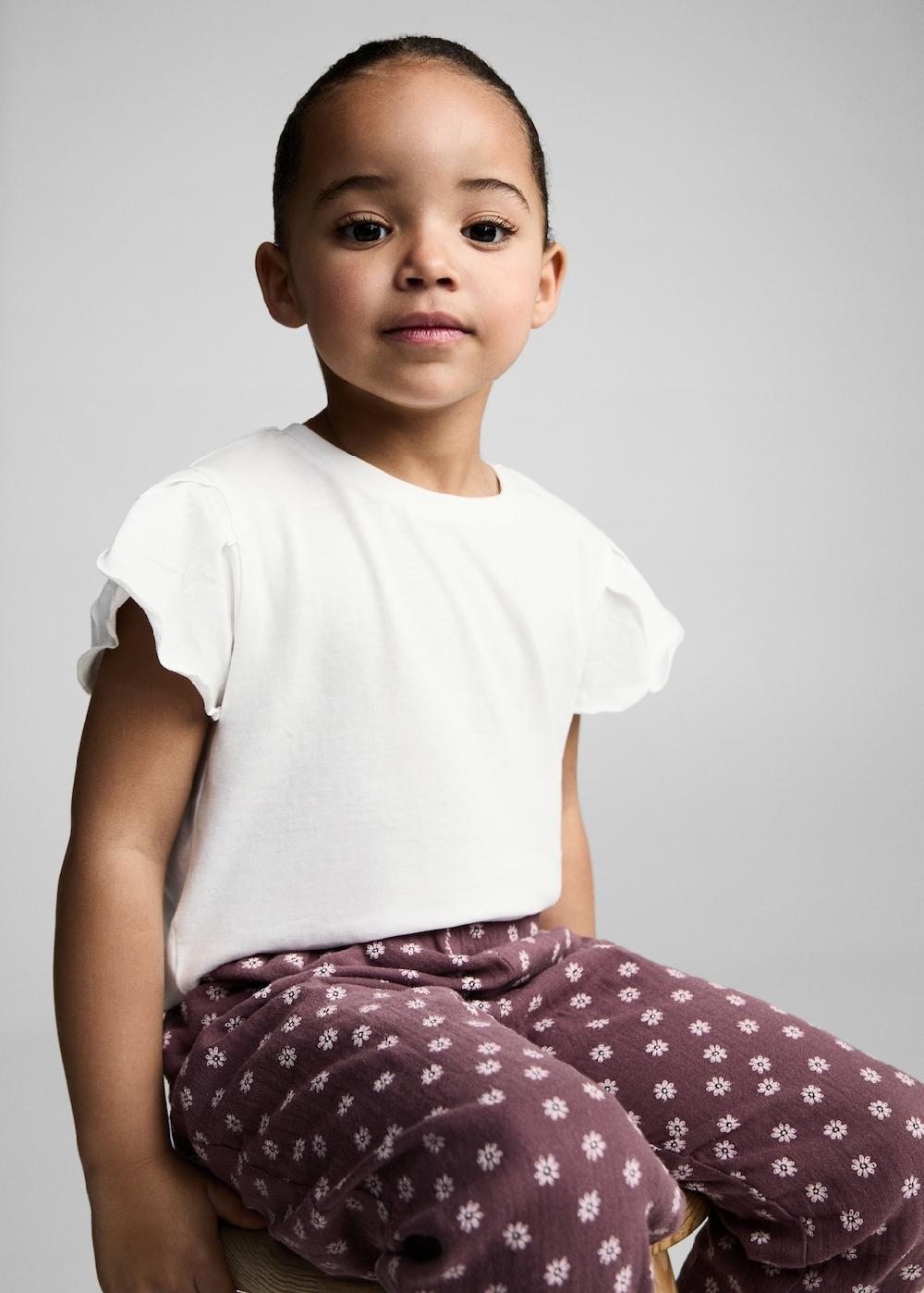 Mango Camiseta algodón manga corta