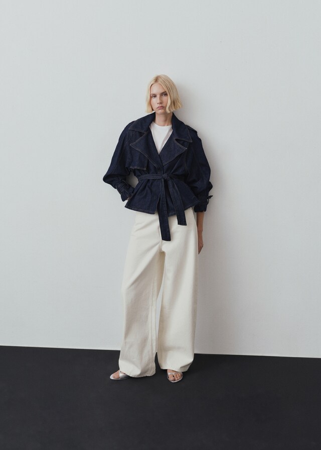 Mango Camiseta Algodón Manga Corta