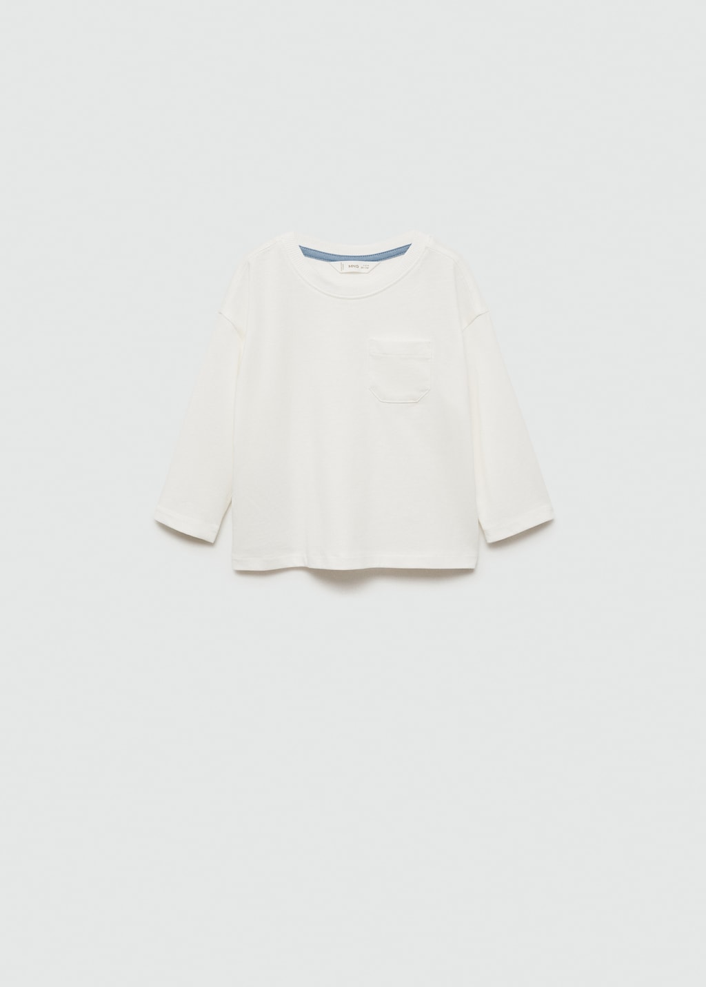 Mango Camiseta bolsillo parche