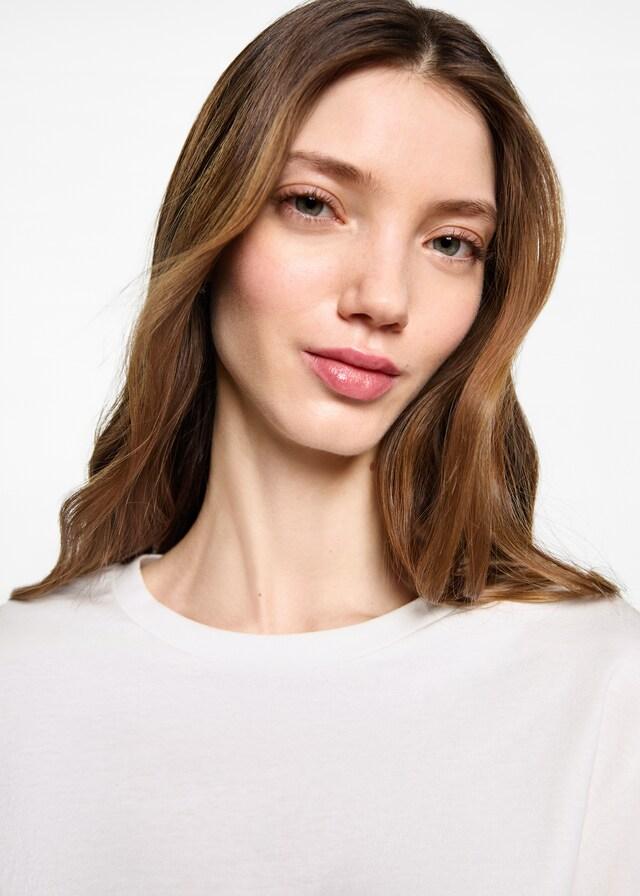 Mango Camiseta Cintura Fruncida