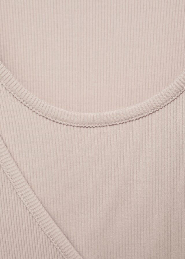 Mango Camiseta Cruzada Lazo