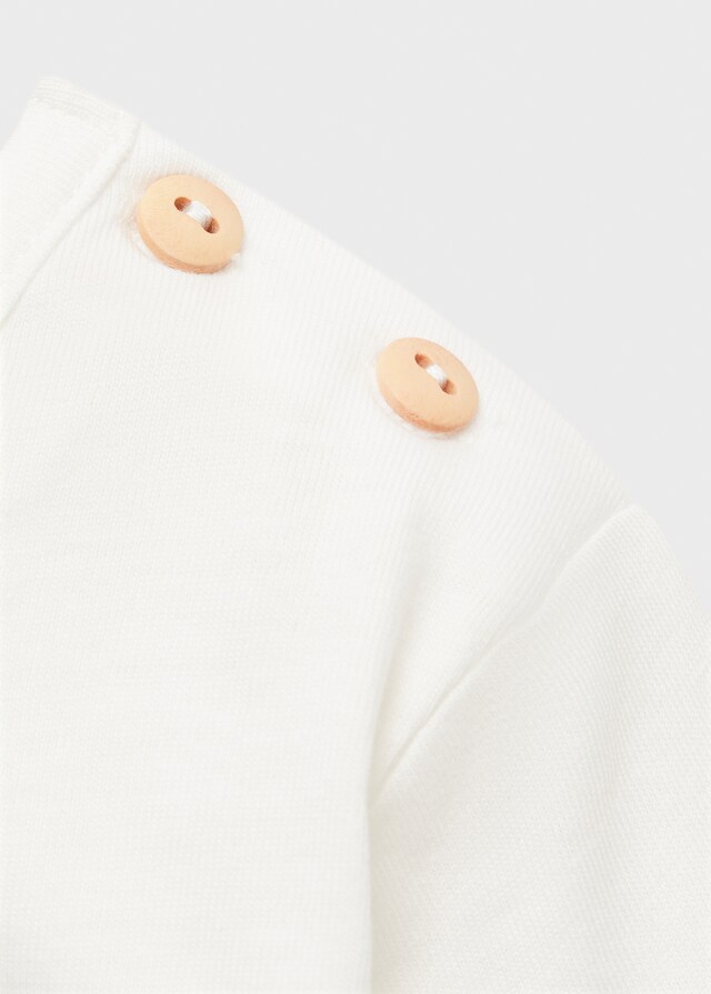 Mango Camiseta Dibujo Estampado