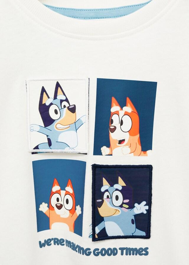 Mango Camiseta Estampada Bluey