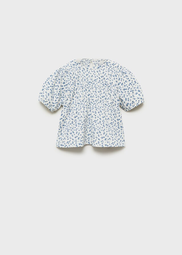 Mango Camiseta Estampado Flores