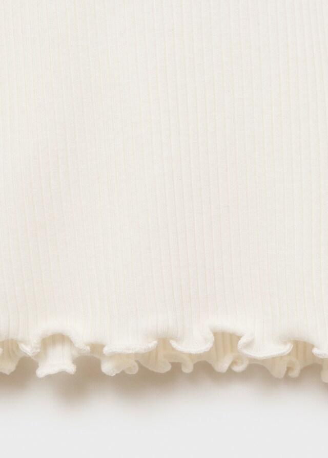 Mango Camiseta Manga Larga Cuello Alto