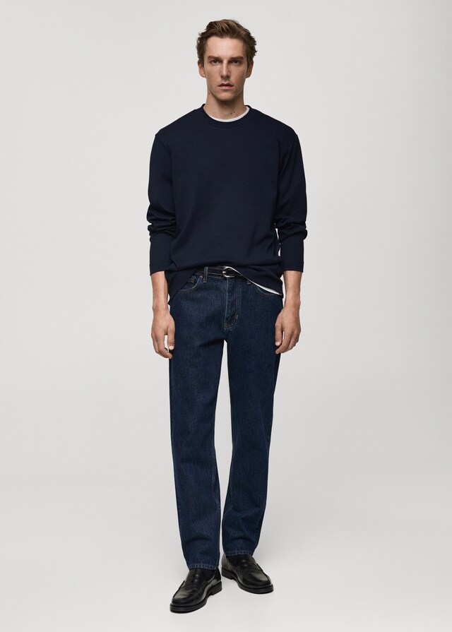 Mango Camiseta Manga Larga Regular Fit