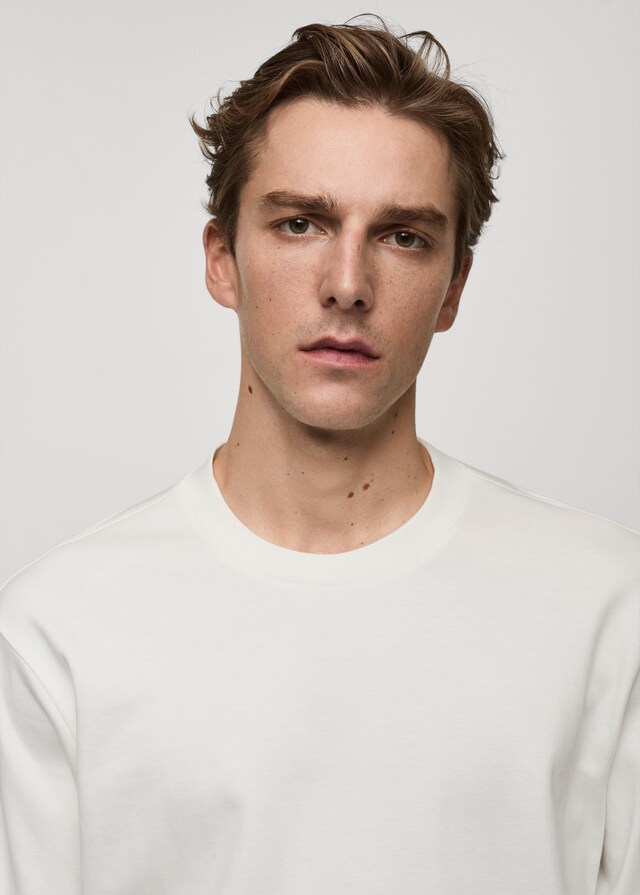 Mango Camiseta Manga Larga Regular Fit