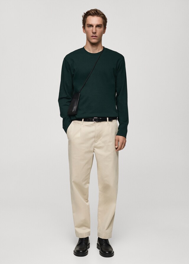 Mango Camiseta Manga Larga Regular Fit