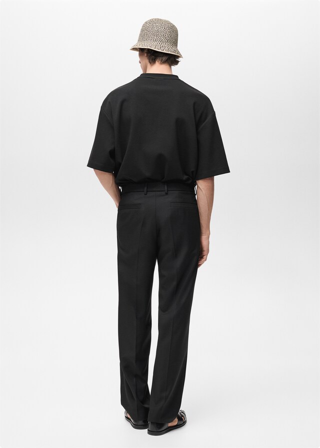 Mango Camiseta Oversized Bolsillo