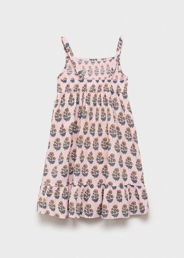 Mango Camisón Algodón Estampado Floral