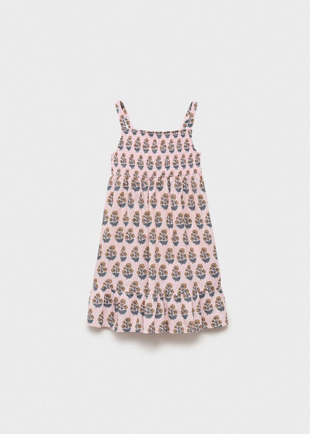 Mango Camisón algodón estampado floral