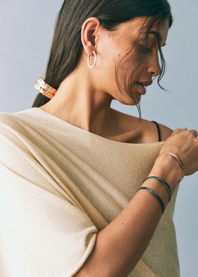 Mango Capa Punto Lúrex