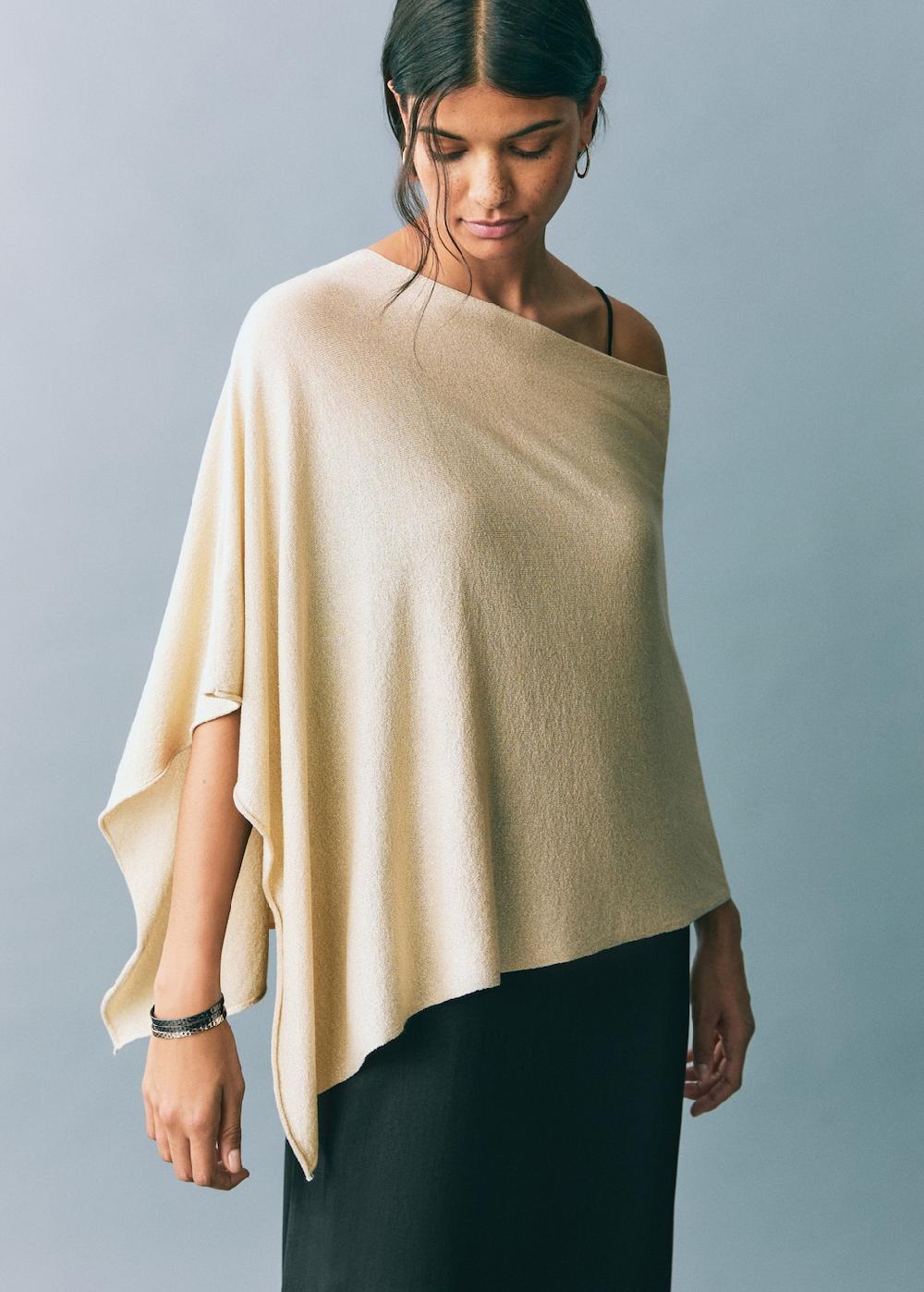 Mango Capa punto lúrex