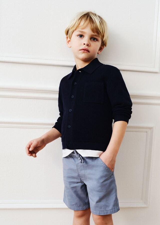 Mango Cárdigan Punto Algodón