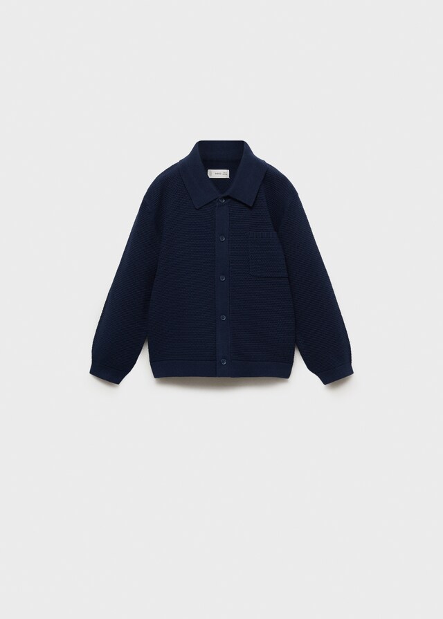 Mango Cárdigan Punto Algodón