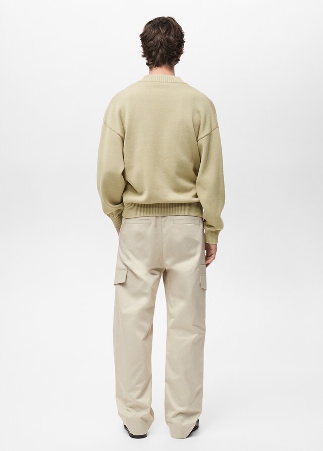 Mango Cárdigan Punto Algodón Botones