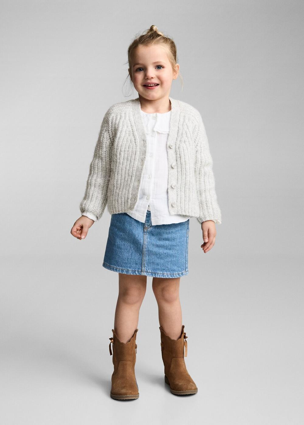 Mango Cárdigan punto botones